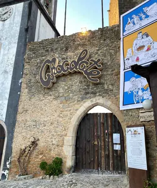 schokoladenfestval obidos portugal