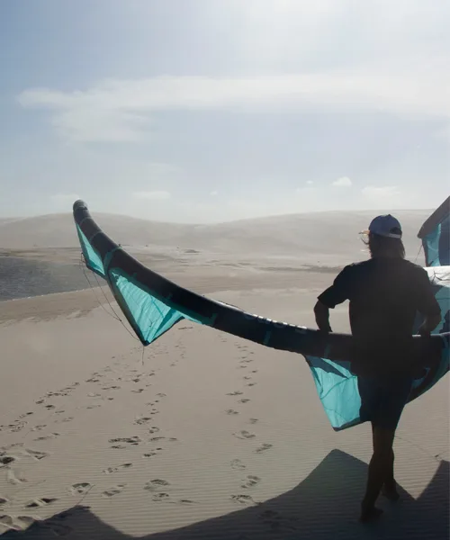 Kitesurfen in Lençois Maranhenses