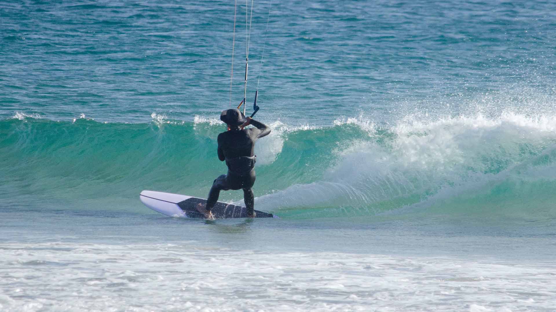 Progress in kitesurfing
